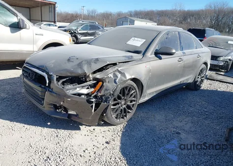 2012 Audi A6 3.0 Premium z USA, uszkodzony, nr VIN WAUGGAFC4CN066511